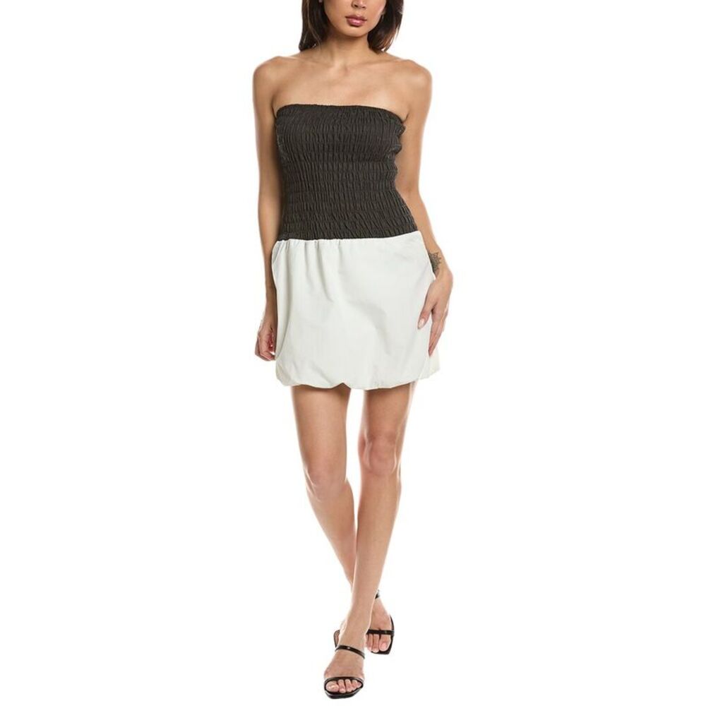 Lna Womens Elsie Mini Dress, Black